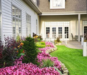 james hardie siding landscaping, a benefit when you install James Hardie siding in winter